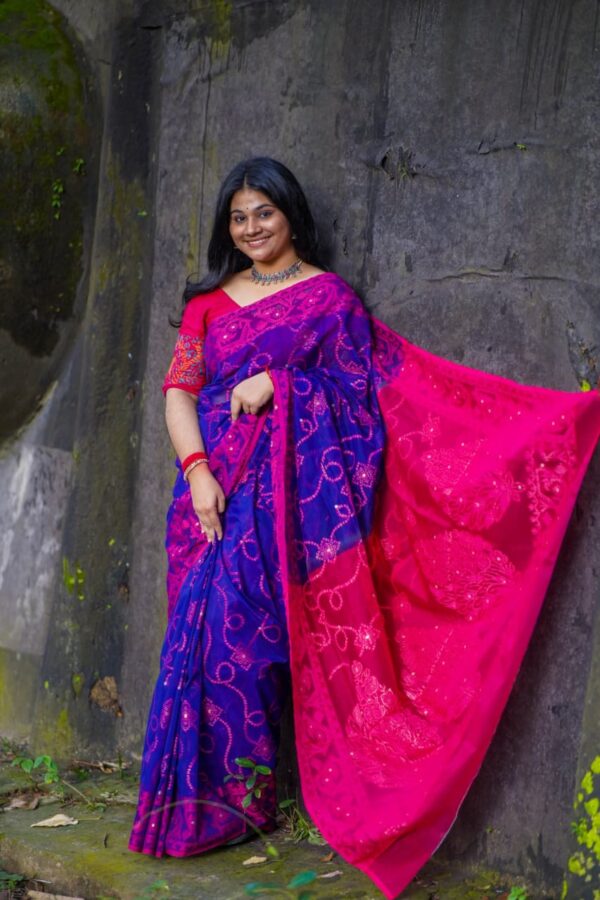 84 Count Jamdani Saree