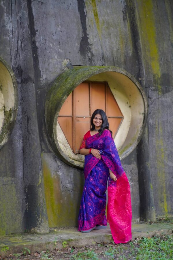 84 Count Jamdani Saree - Image 6