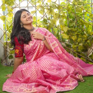 90 Count Jamdani Saree